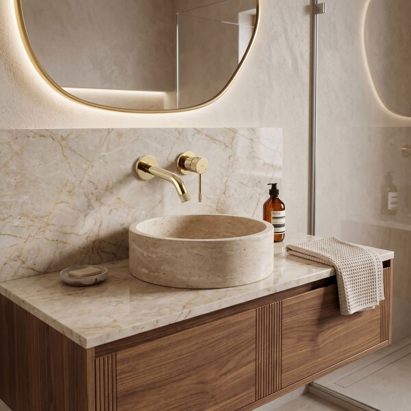 Wall Mounted faucet REA Venti Gold