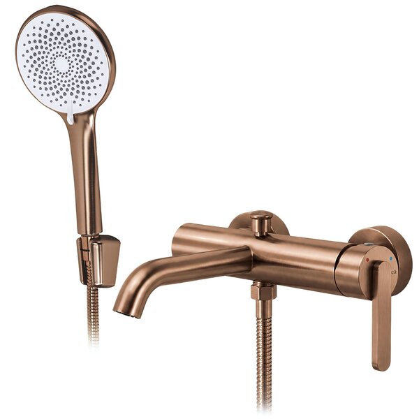 Bath faucet REA Ontario Side Brush Copper