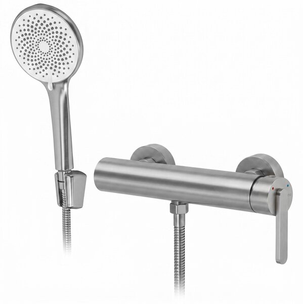 Bathtub faucet REA Ontario Side Brush Nickel