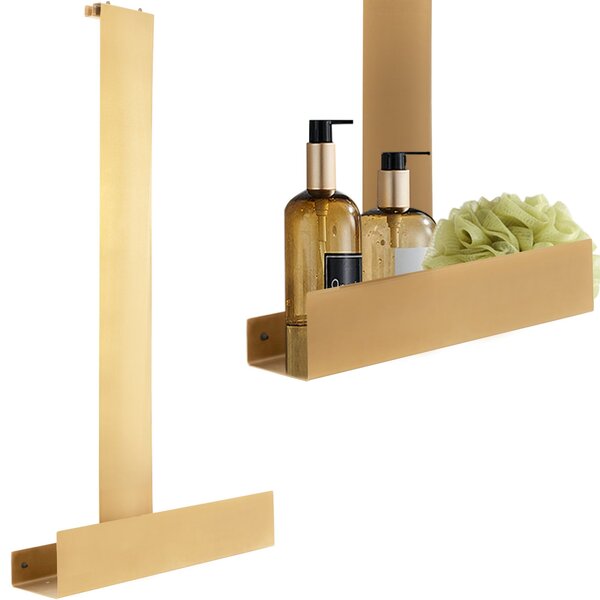 Shelf TORI Gold brushed