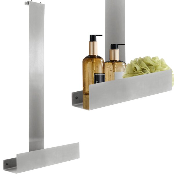 Shelf TORI Nickel brushed INOX