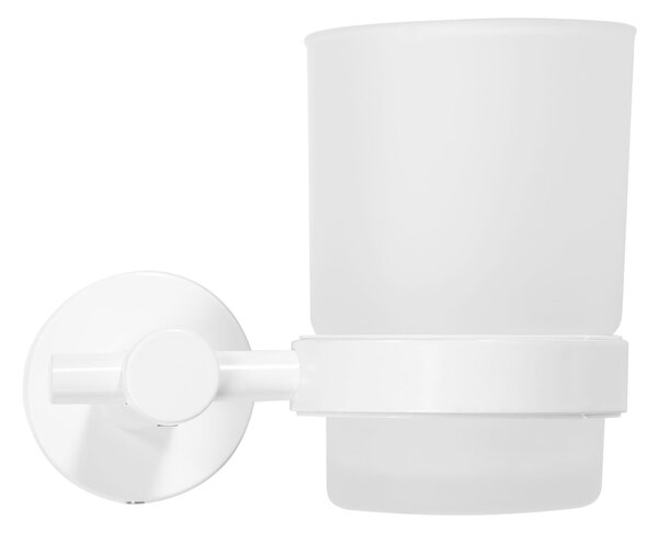 Bathroom mug White 322233B LEO