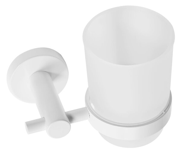 Bathroom mug White 322233B LEO