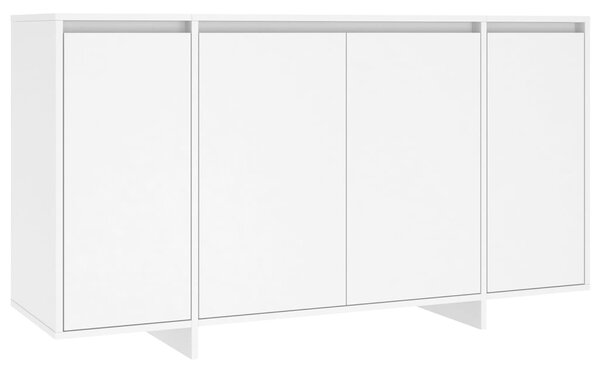 Sideboard White 135x41x75 cm Engineered Wood