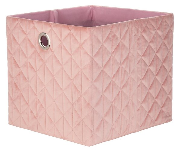 Living Elements Clever Cube Quilted Velvet Insert - Blush Pink