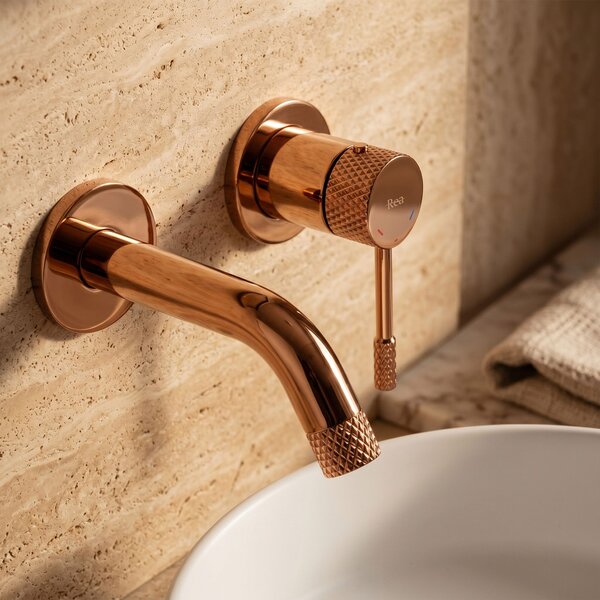 Wall Mounted faucet REA Venti Copper