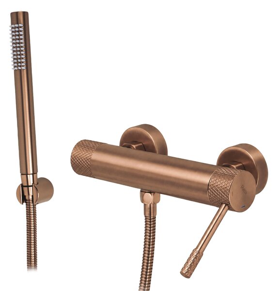 Bathtub faucet REA Venti Brush Copper