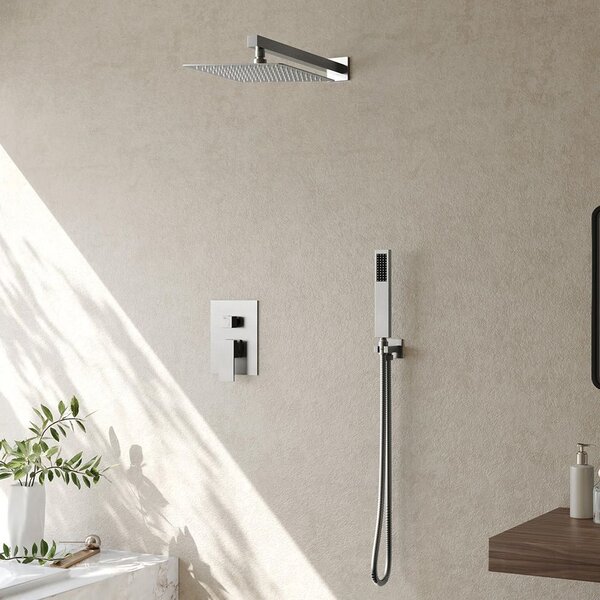 Built-in shower set FENIX CHROME BOX