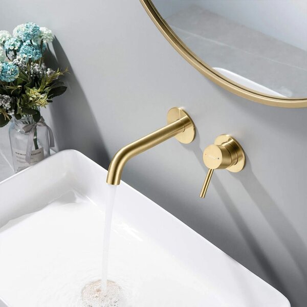 Wall Mounted faucet Rea OWEN Brush Gold+ BOX