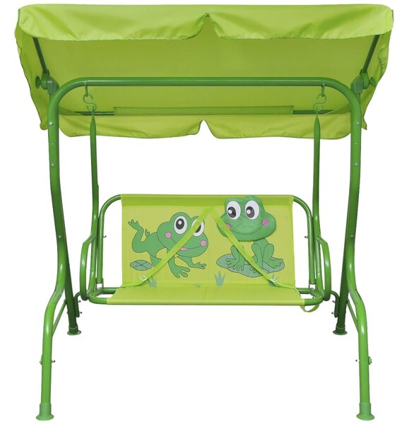 Kids Swing Seat Green