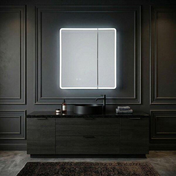 LED mirror cabinet M1011-60 60x70