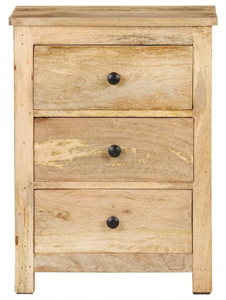 Bedside Cabinet 45x35x60 cm Solid Mango Wood