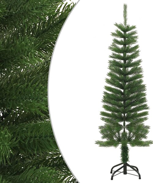 Artificial Slim Christmas Tree with Stand 120 cm PE