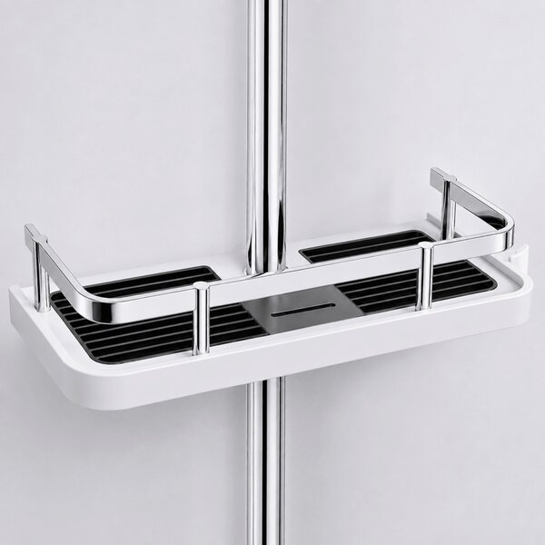 Showery® No Drill Shower Caddy - Effortless Shower Rail Installation