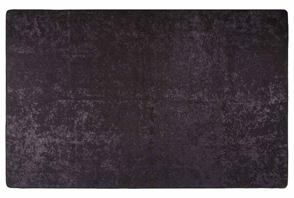 Corwin 150cm Polyester Washable Anti-Slip Rug In Anthracite