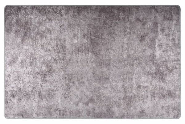 Corwin 150cm Polyester Washable Anti-Slip Rug In Grey