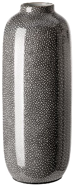 Redford Large Porcelain Vase In Grey And White