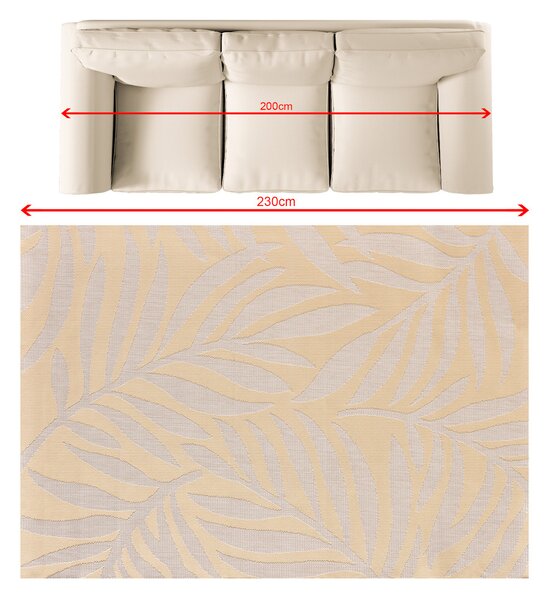 Rug Avenna golden beige 160x230 cm