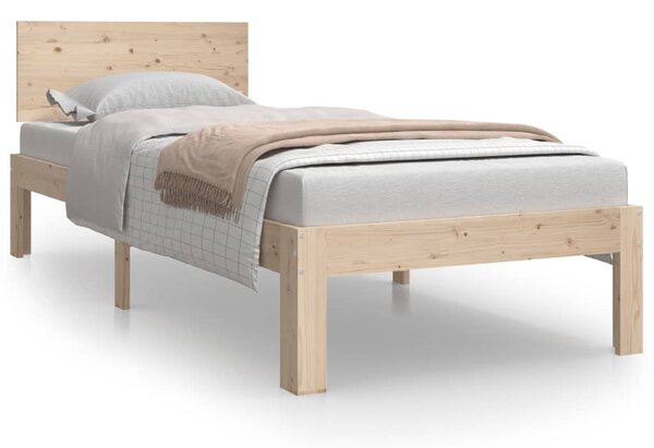 Bed Frame without Mattress 75x190cm Small Single