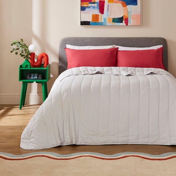 Holden Bedspread Light Grey