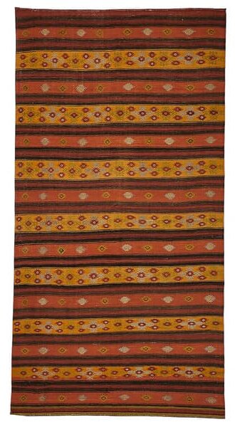 Flat Weave Kilim Rug #13, Rug - Andrew Martin