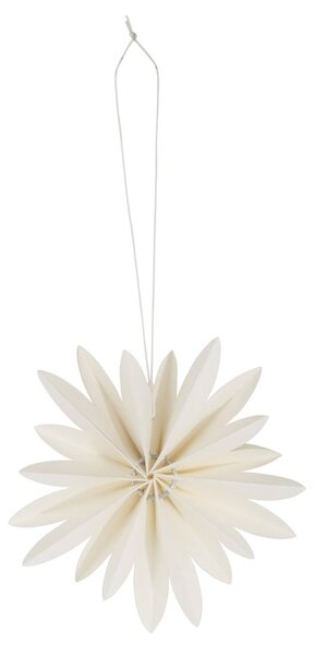 Watt & Veke Flower Christmas decoration Ø10 cm White