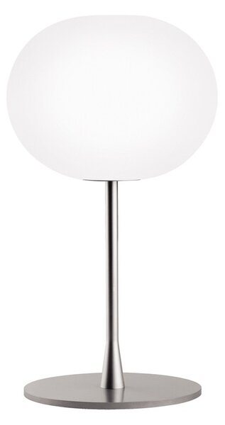 Flos Glo-ball T1 table lamp White opal glass, matte silver stand