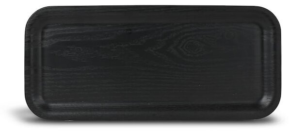 Sagaform Hanna long plate 34x15 cm Black