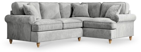 Alfie Corner Sofa | 8 Chenille Colours | Made in the UK | Roseland