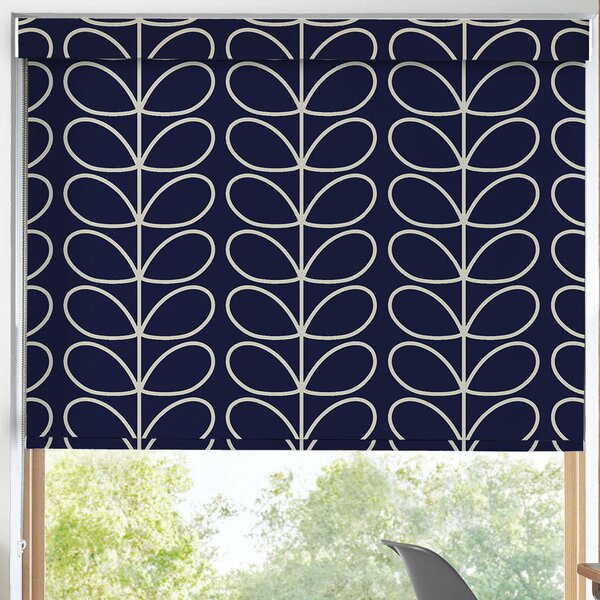 Orla Kiely Jumbo Linear Stem Translucent Made to Measure Roller Blind Whale