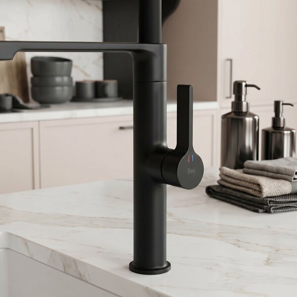 Kitchen faucet REA Lago Black