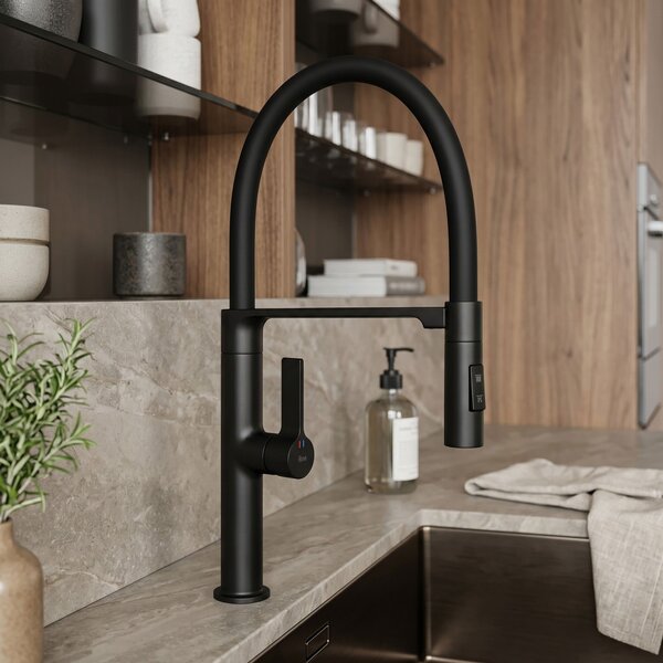 Kitchen faucet REA Lago Black