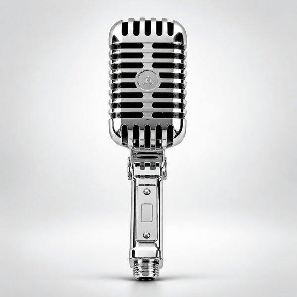 Showery® Microphone High Pressure Shower Head