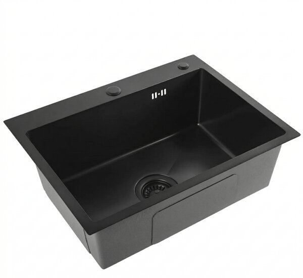 Stainless steel sink Liam Black