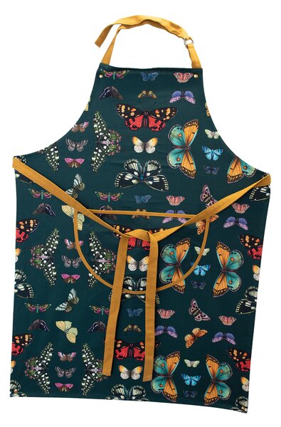 Botanic Garden Harmony Cotton Apron Green