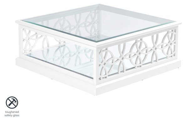 Etienne White Coffee Table