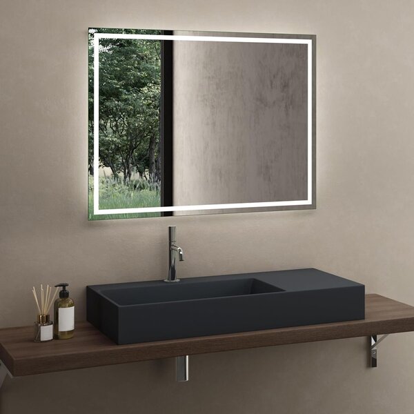 Conglomerate washbasin Archi 90 CM Grey MATT