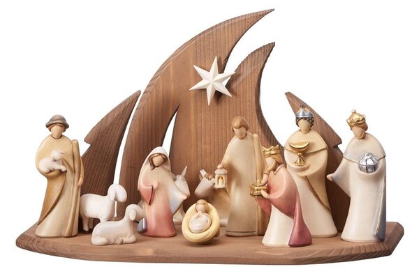 Nativity scene Ambiente with 12 figures LE