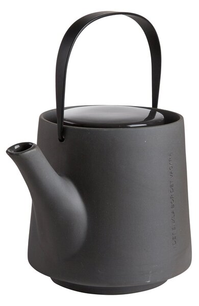 ERNST Ernst teapot stoneware dark grey