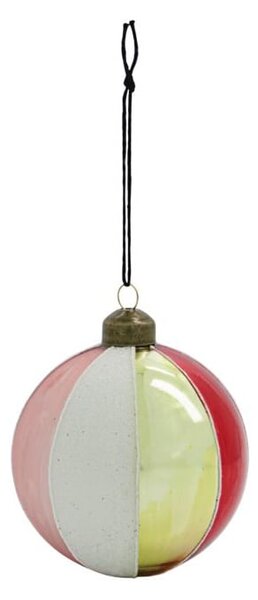 House Doctor Cirkus Christmas tree bauble Ø8 cm Red