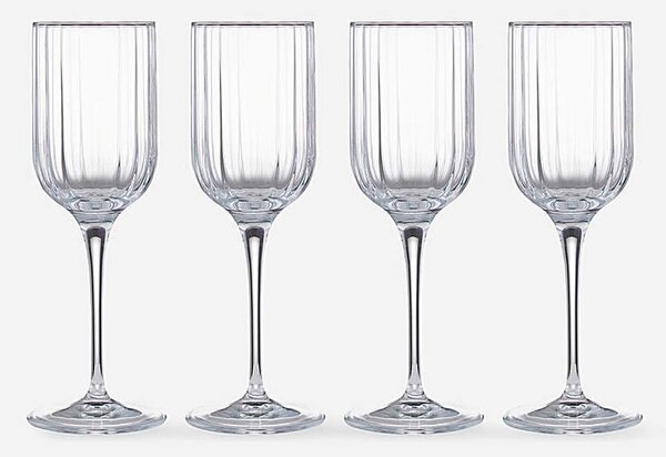 Bach White Wine Glasses Set of Four