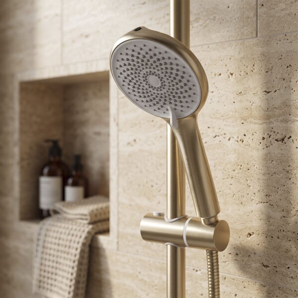Shower set Rea Foss Clif Brush Gold
