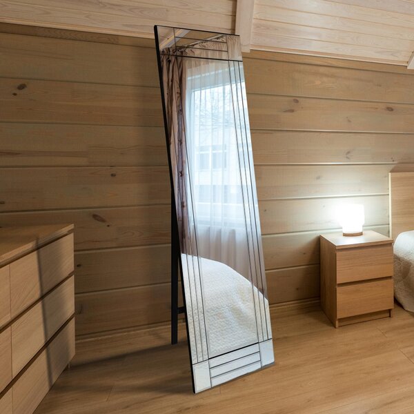 Loxeley Free Standing Mirror, 170x58cm Clear