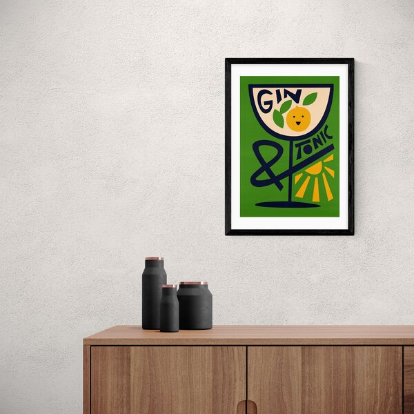Gin & Tonic Print Green