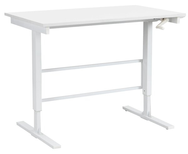 Murphy Ergonomic Sit to Standing Desk White