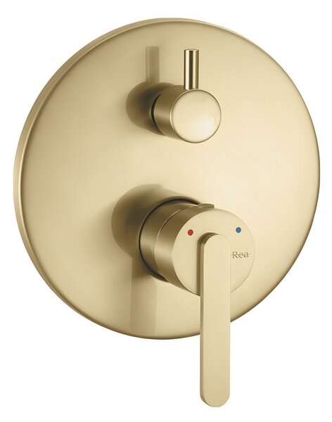 Shower system Rea Ontario Brush Gold + BOX