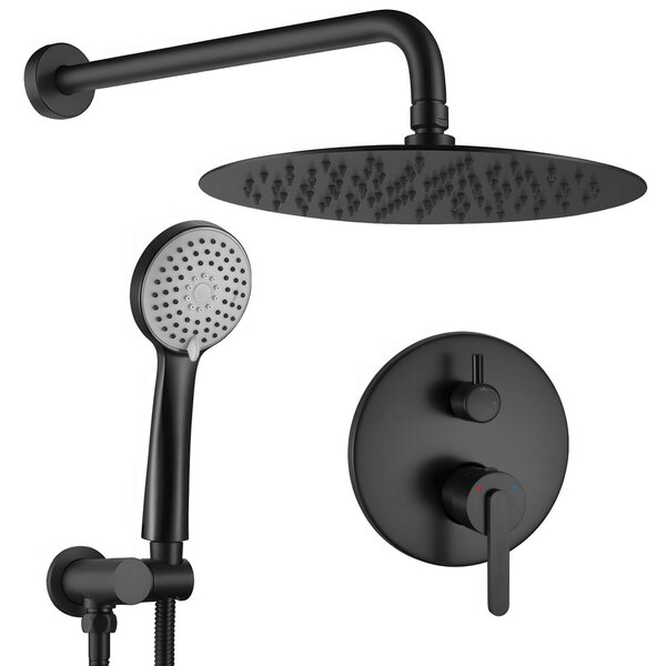 Shower system Rea Ontario Black + BOX