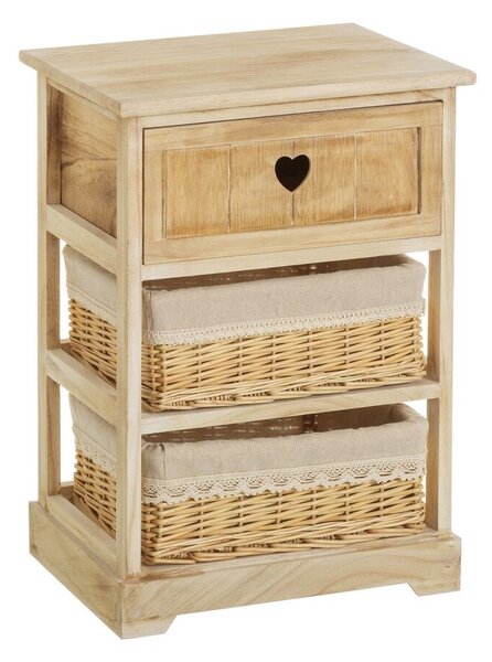 Chest of drawers COUNTRY Natural 40 x 29 x 58 cm