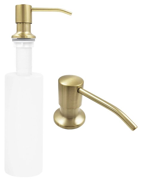 Detergent dispenser for sinks Rea LON Brush Gold