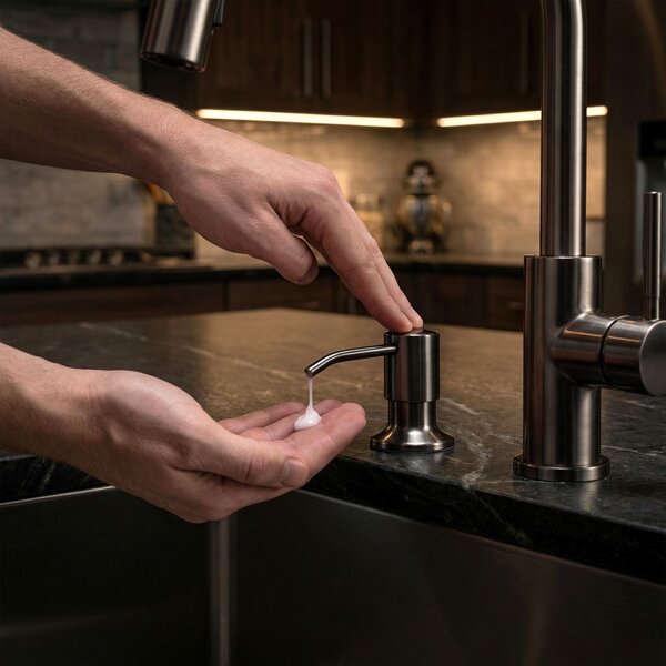 Detergent dispenser for sinks Rea LON Titan